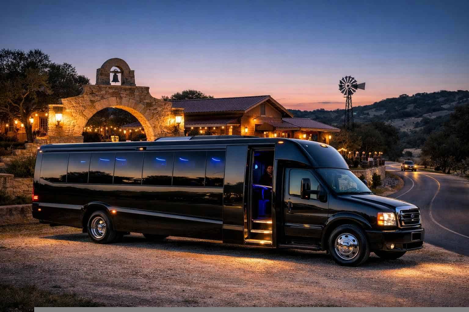 Limo Bus Rental Near Me Boerne TX