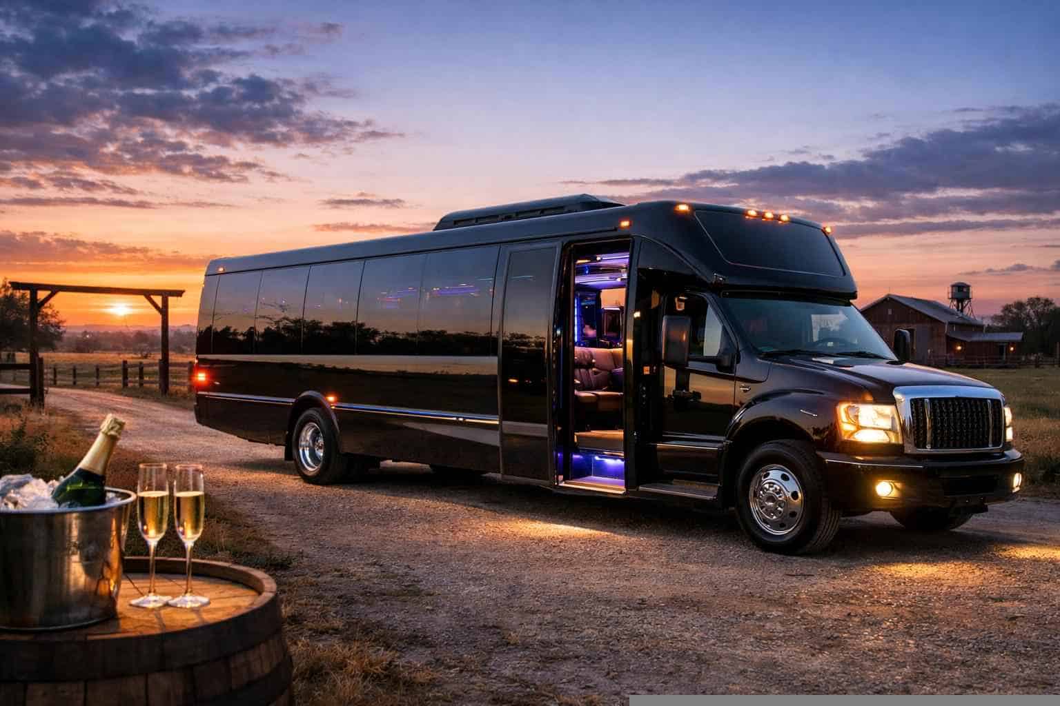 Limo Bus Rental Near Me Floresville TX