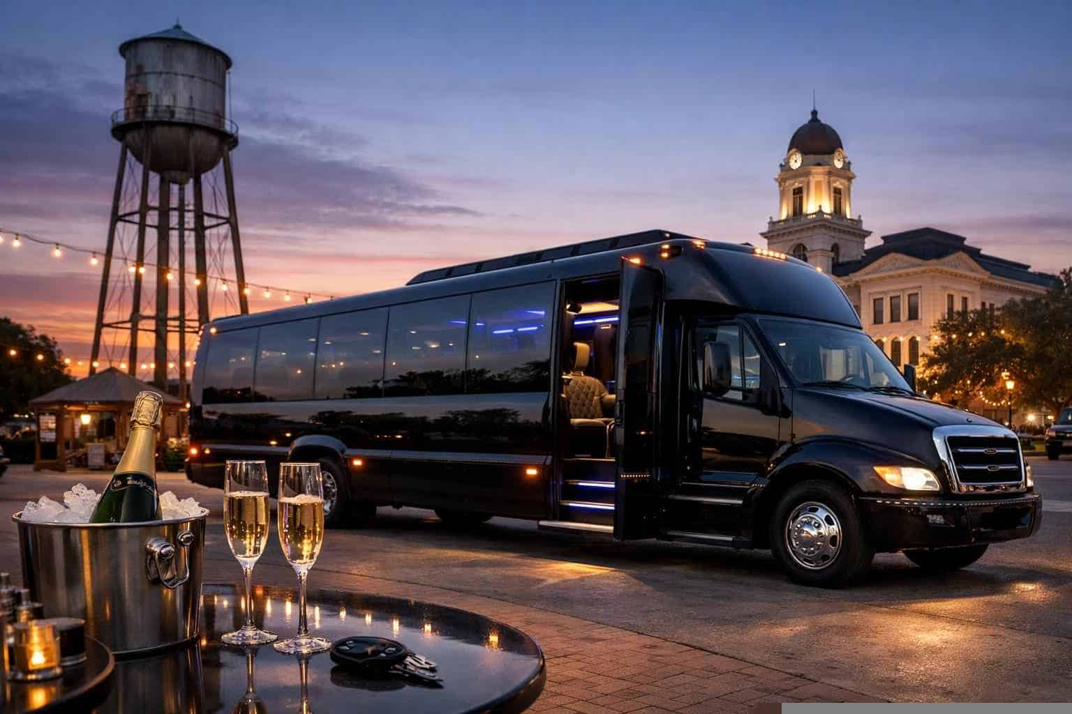 Limo Bus Rental Near Me Seguin TX