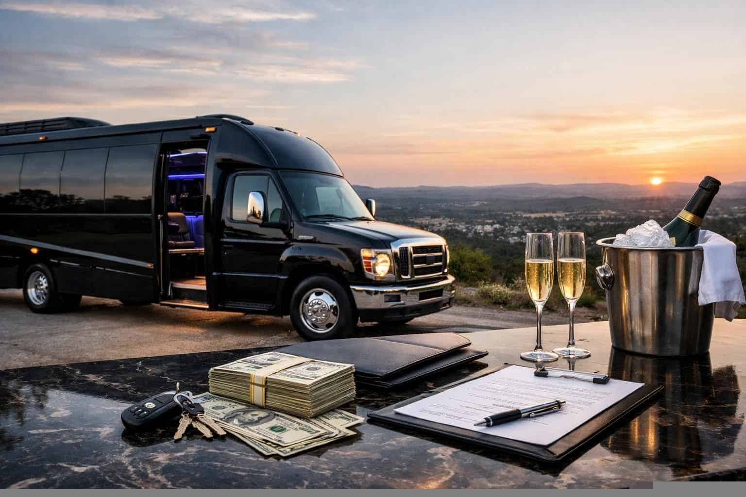 Limo Bus Rental Prices in Bulverde TX