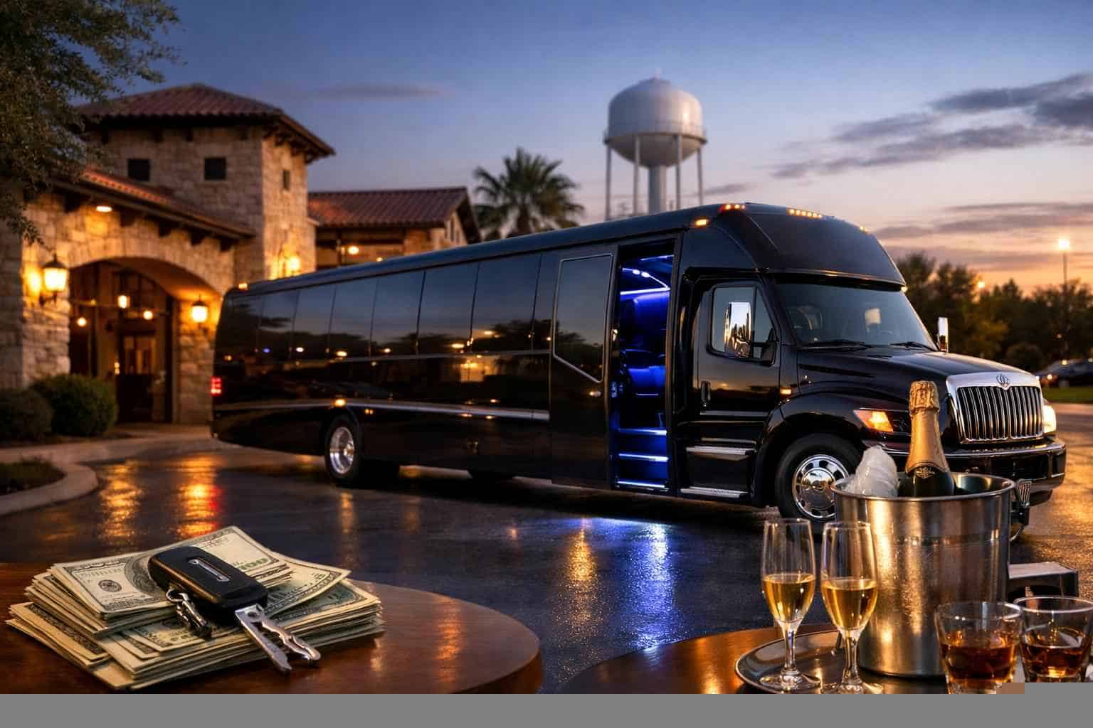 Limo Bus Rental Prices In Converse TX