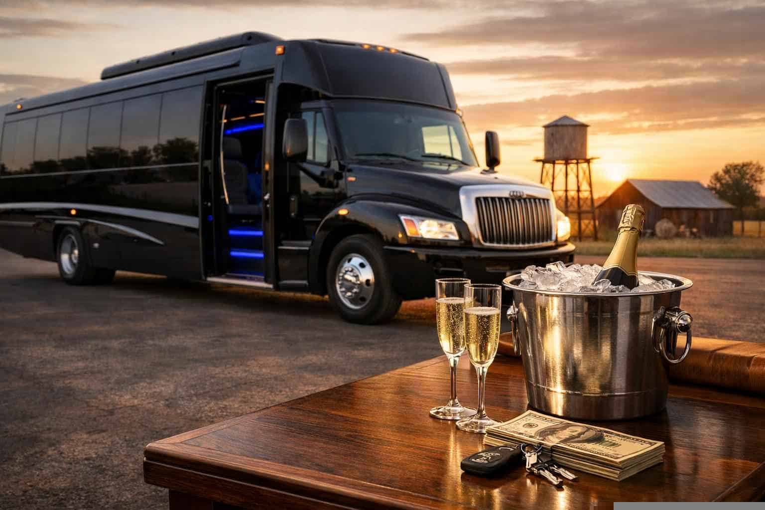Limo Bus Rental Prices in La Vernia TX