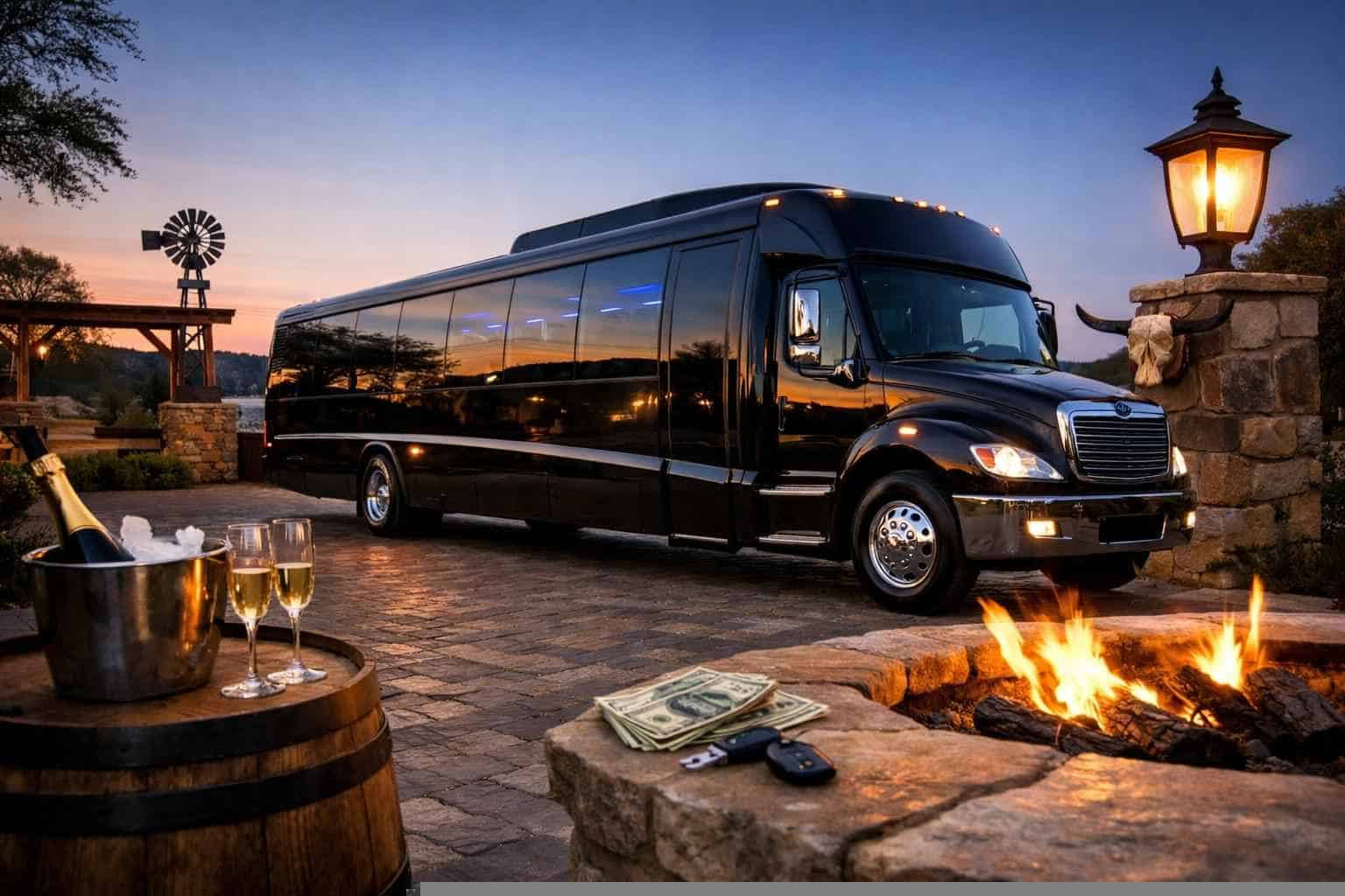 Limo Bus Rental Prices in Seguin TX