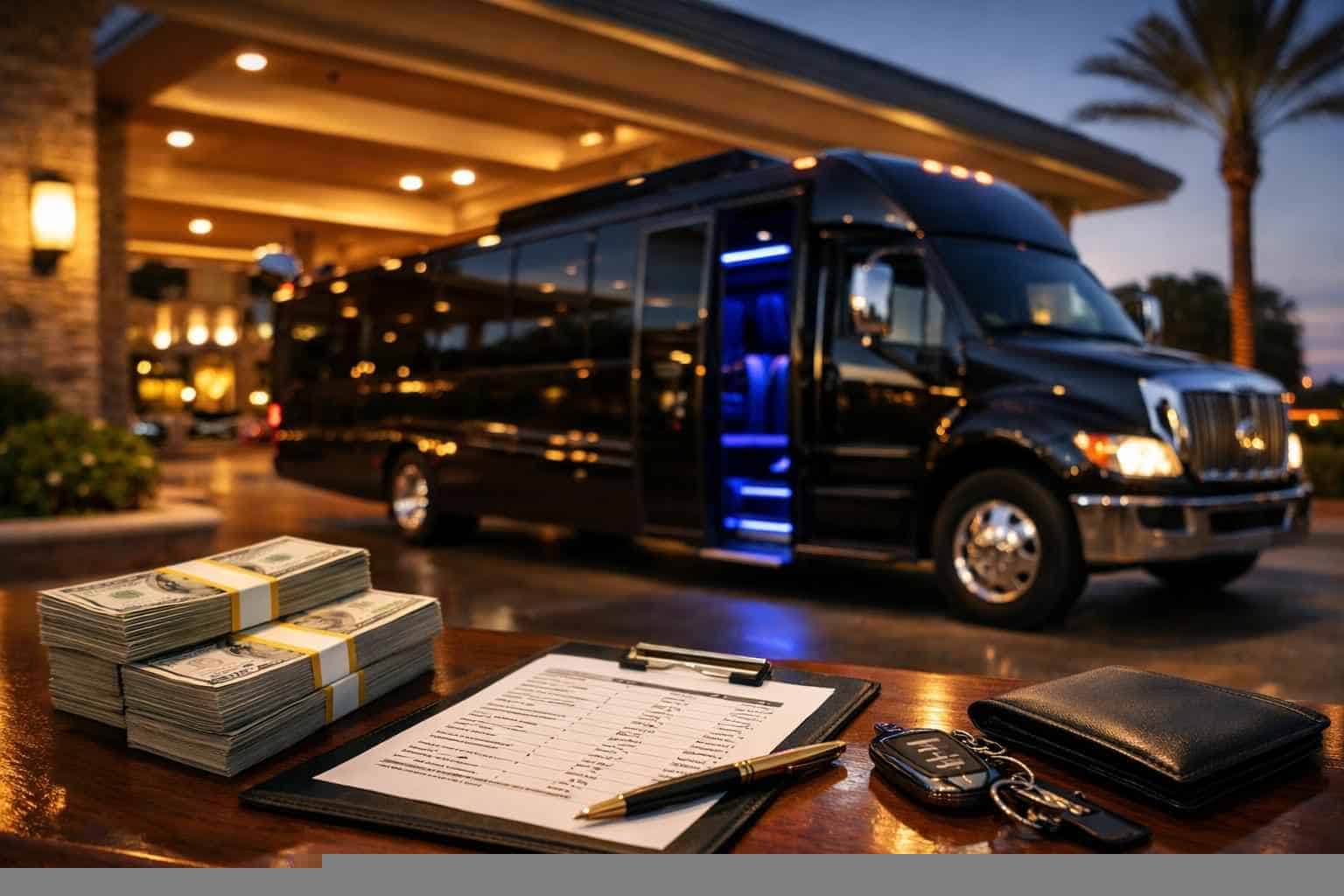 Limo Bus Rental Prices in Selma TX