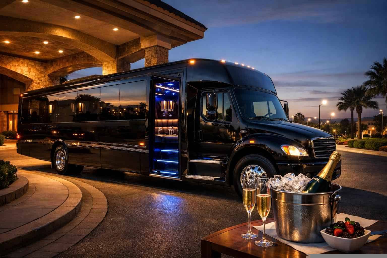 Limo Bus Rental Selma TX