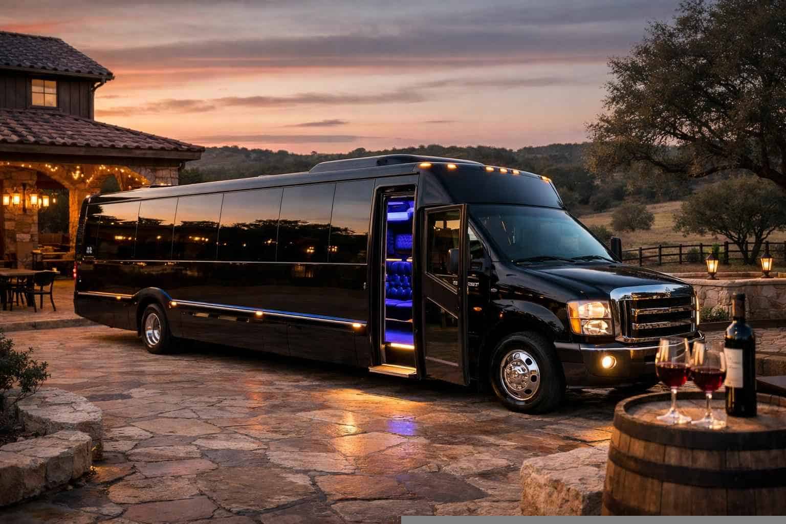 Limo Bus Rental Services in Boerne Texas