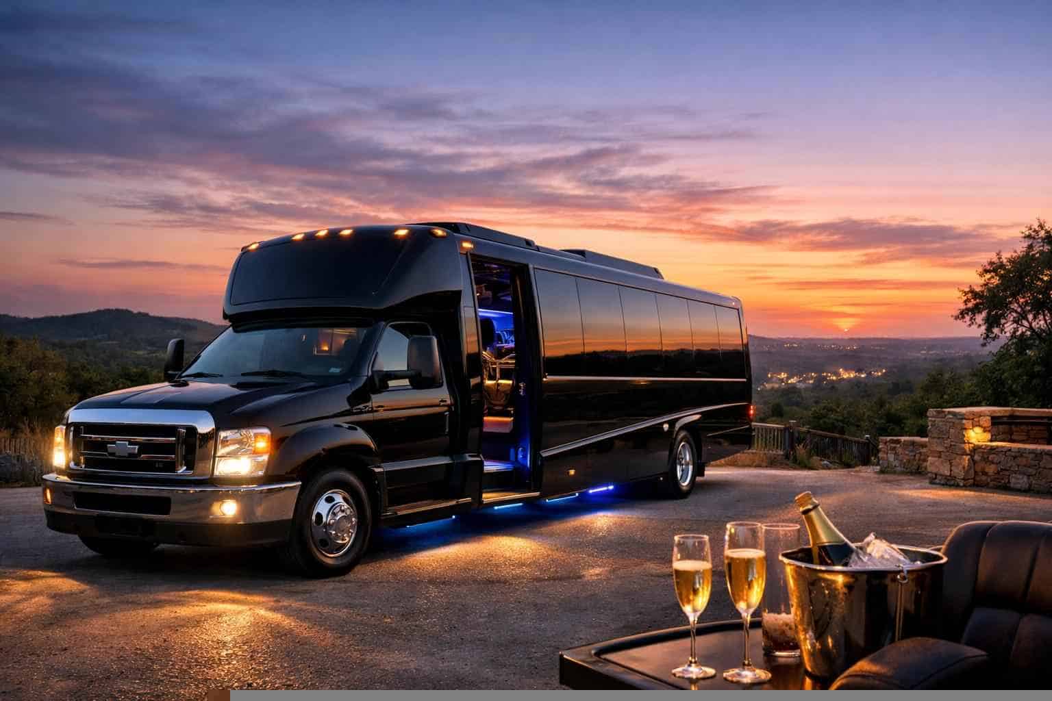 Limo Bus Rental Services in Bulverde Texas