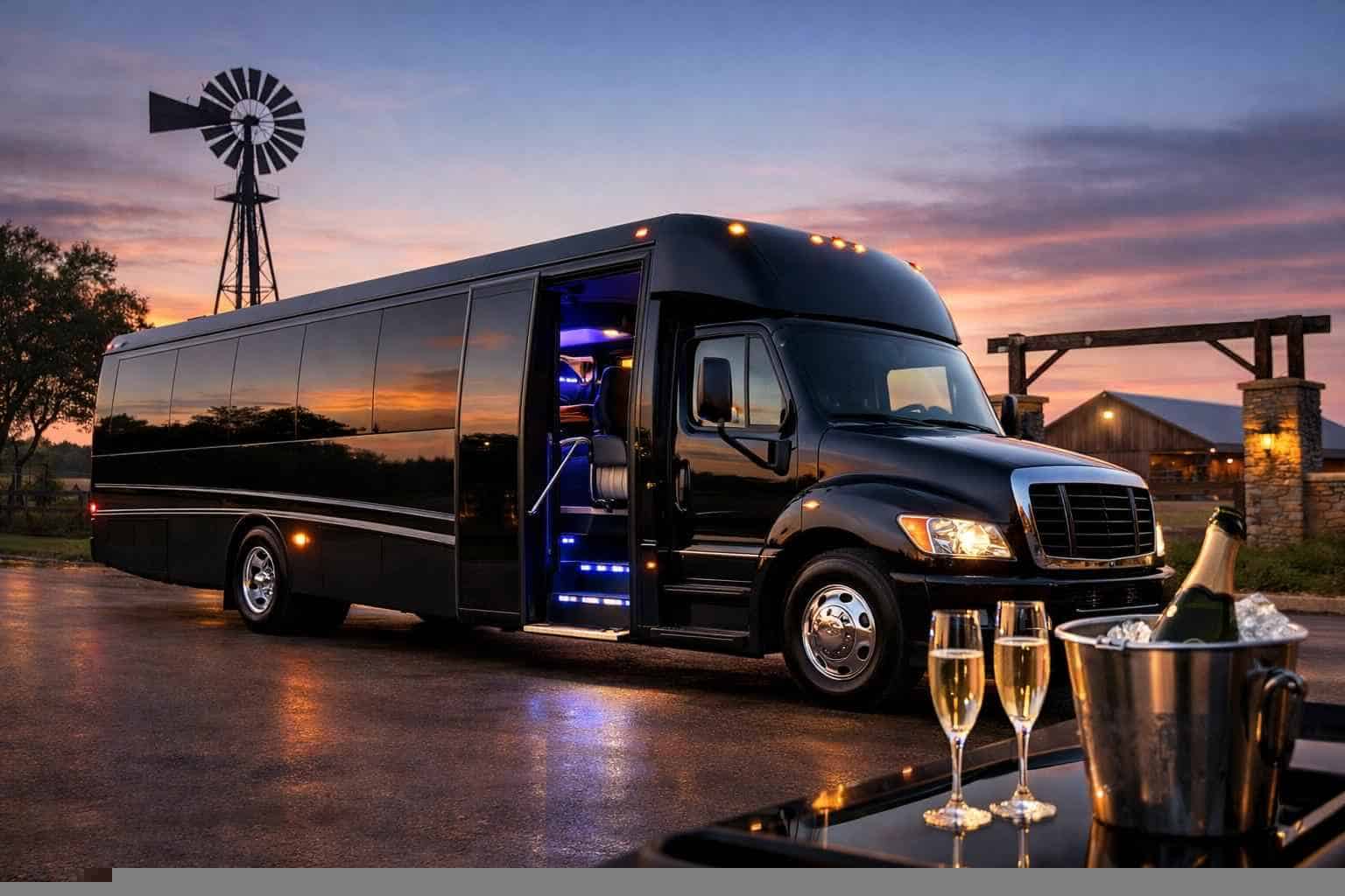 Limo Bus Rental Services in Cibolo Texas