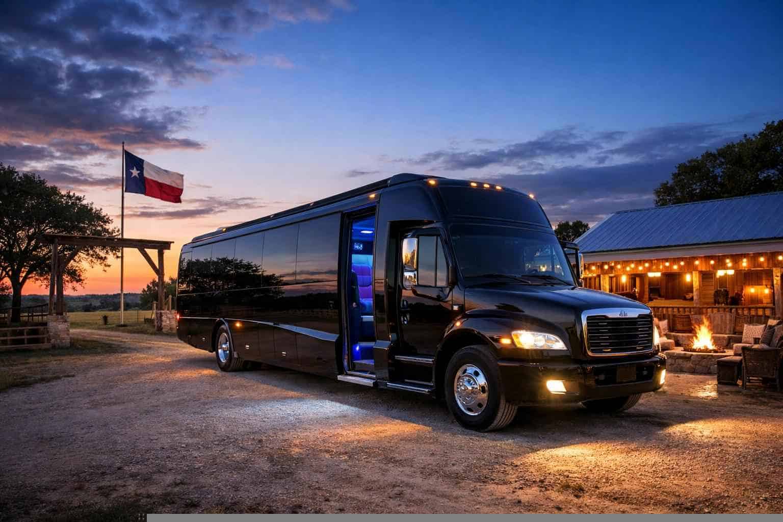 Limo Bus Rental Services in Floresville Texas