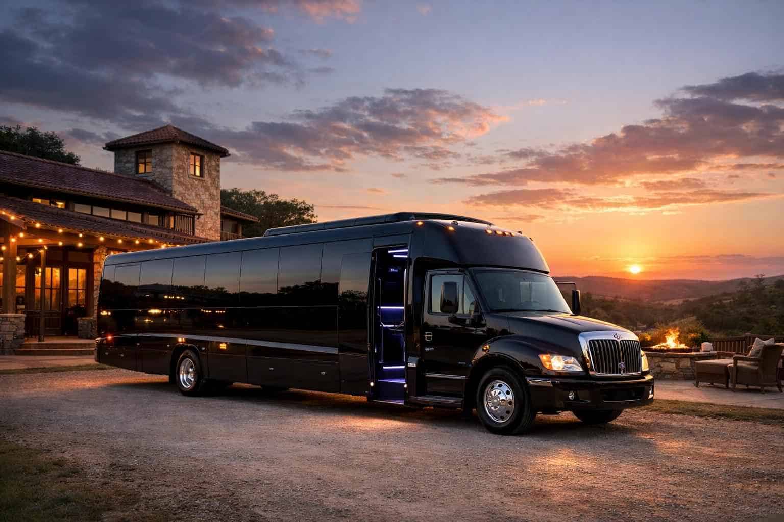 Limo Bus Rental Services in Helotes Texas