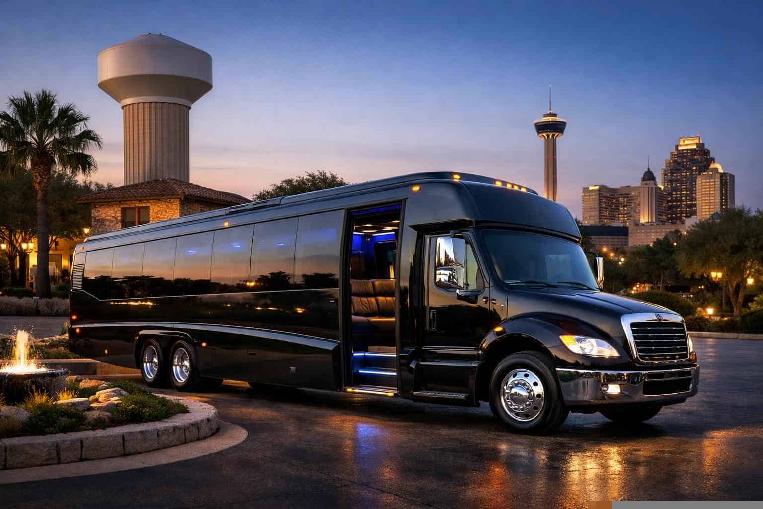 Limo Bus Rental Services in Leon Valley Texas
