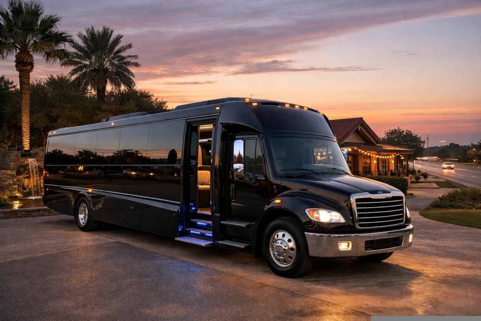 Limo Bus Rental Services in Live Oak Texas