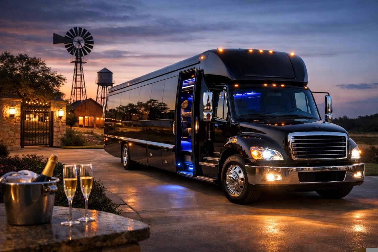 Limo Bus Rental Services in Seguin Texas