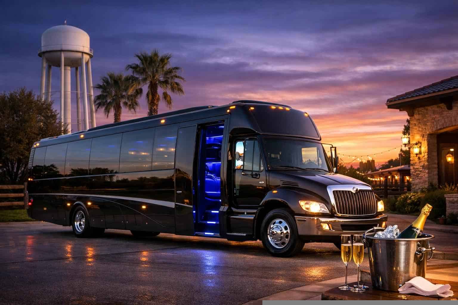 Limo Bus Rental Services in Selma Texas