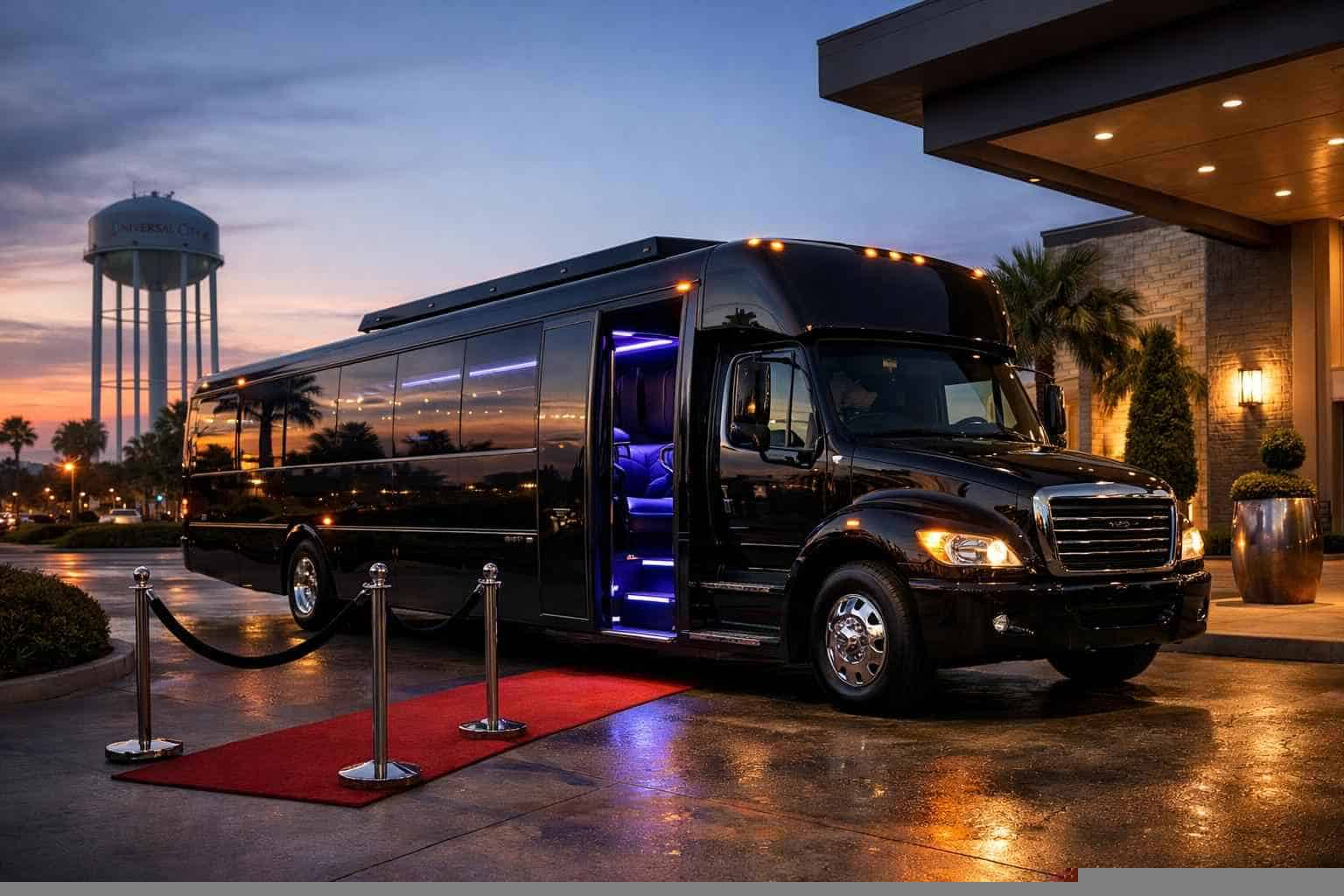 Limo Bus Rental Universal City TX