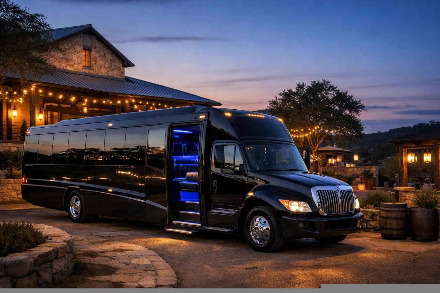Limo Bus Service Boerne TX
