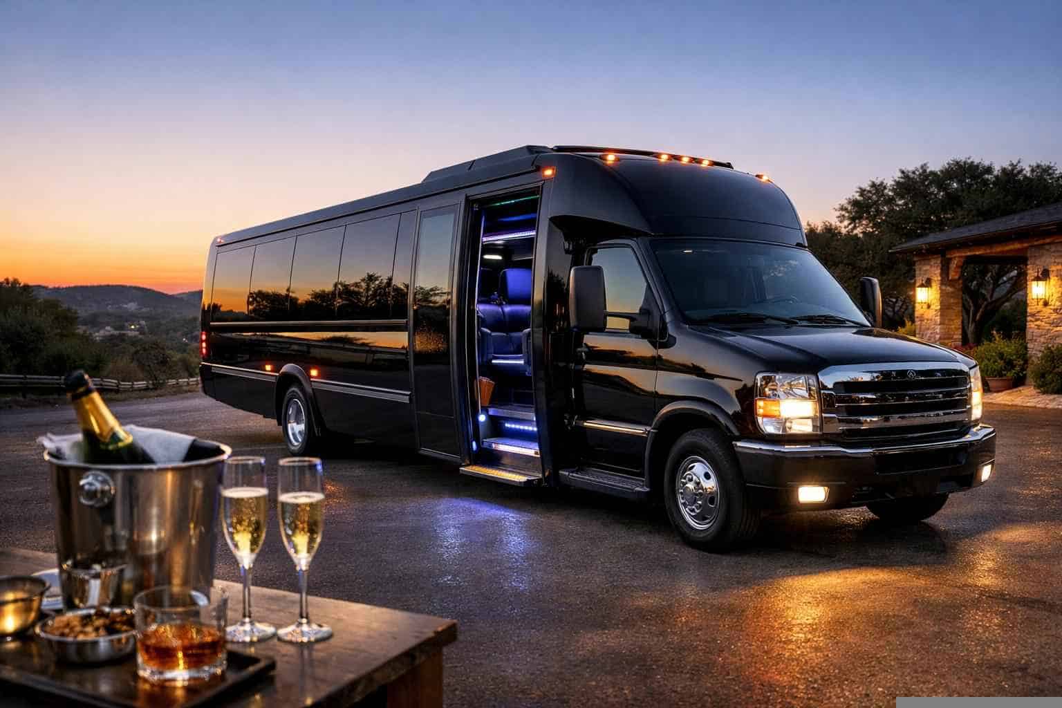 Limo Bus Service Bulverde TX