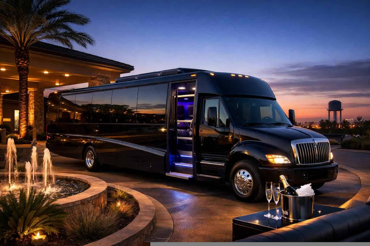 Limo Bus Service Schertz TX