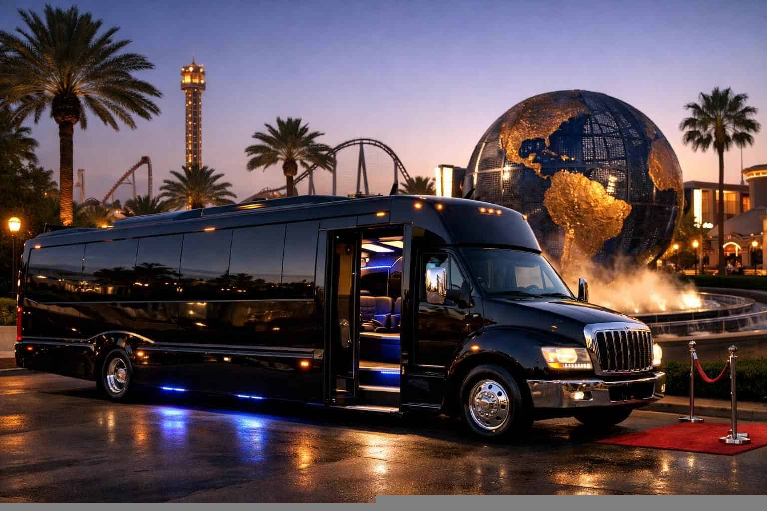 Limo Bus Service Universal City TX