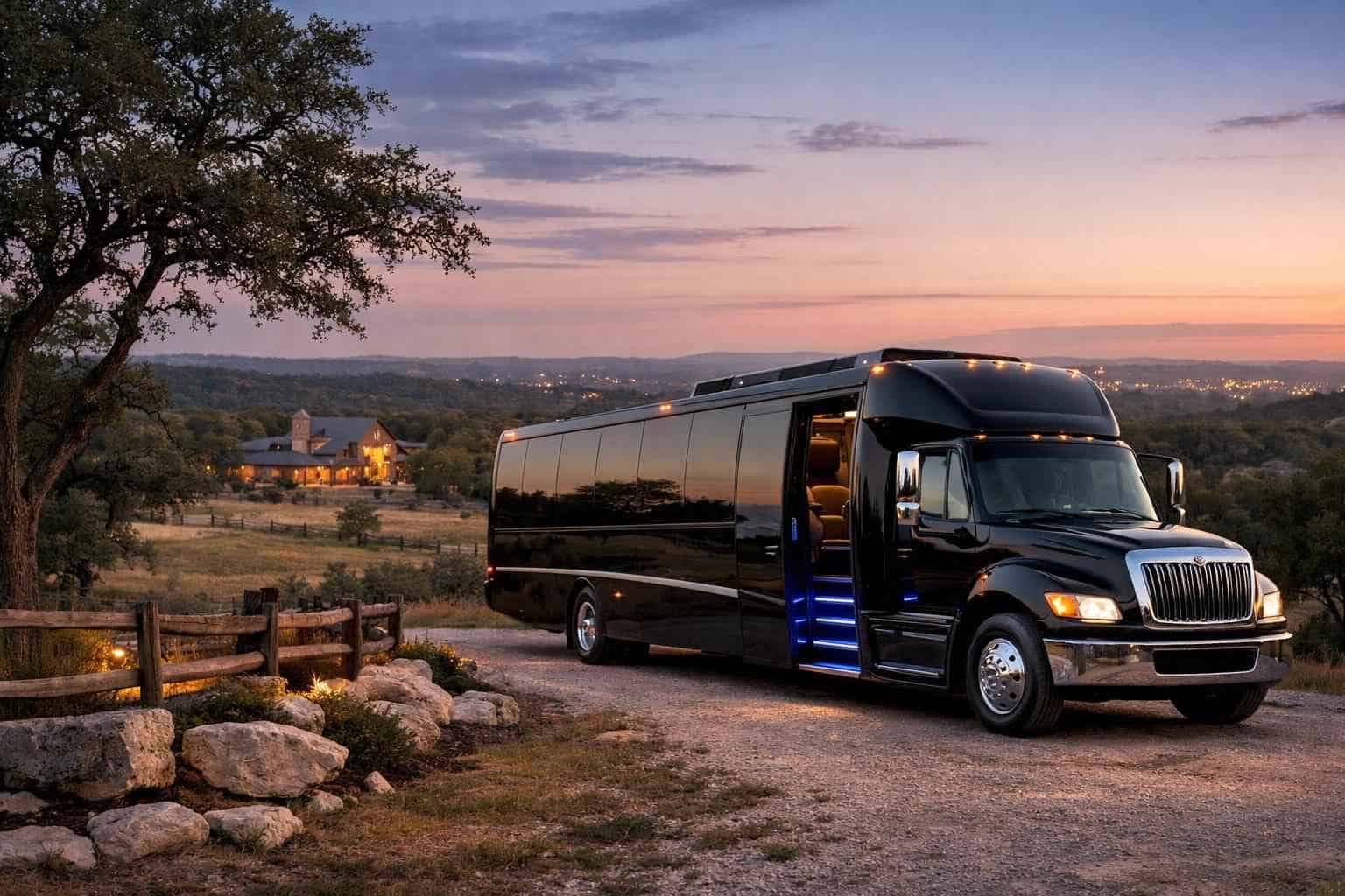 Limo Buses in Bulverde Texas