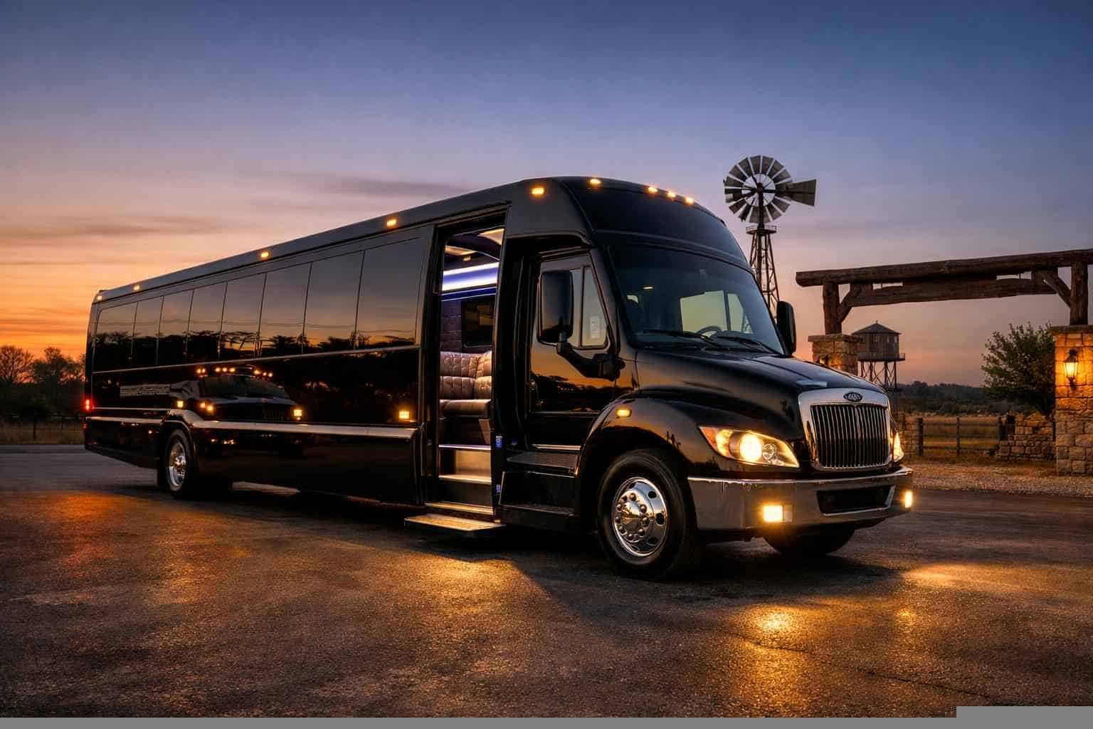 Limo Buses in Pleasanton Texas