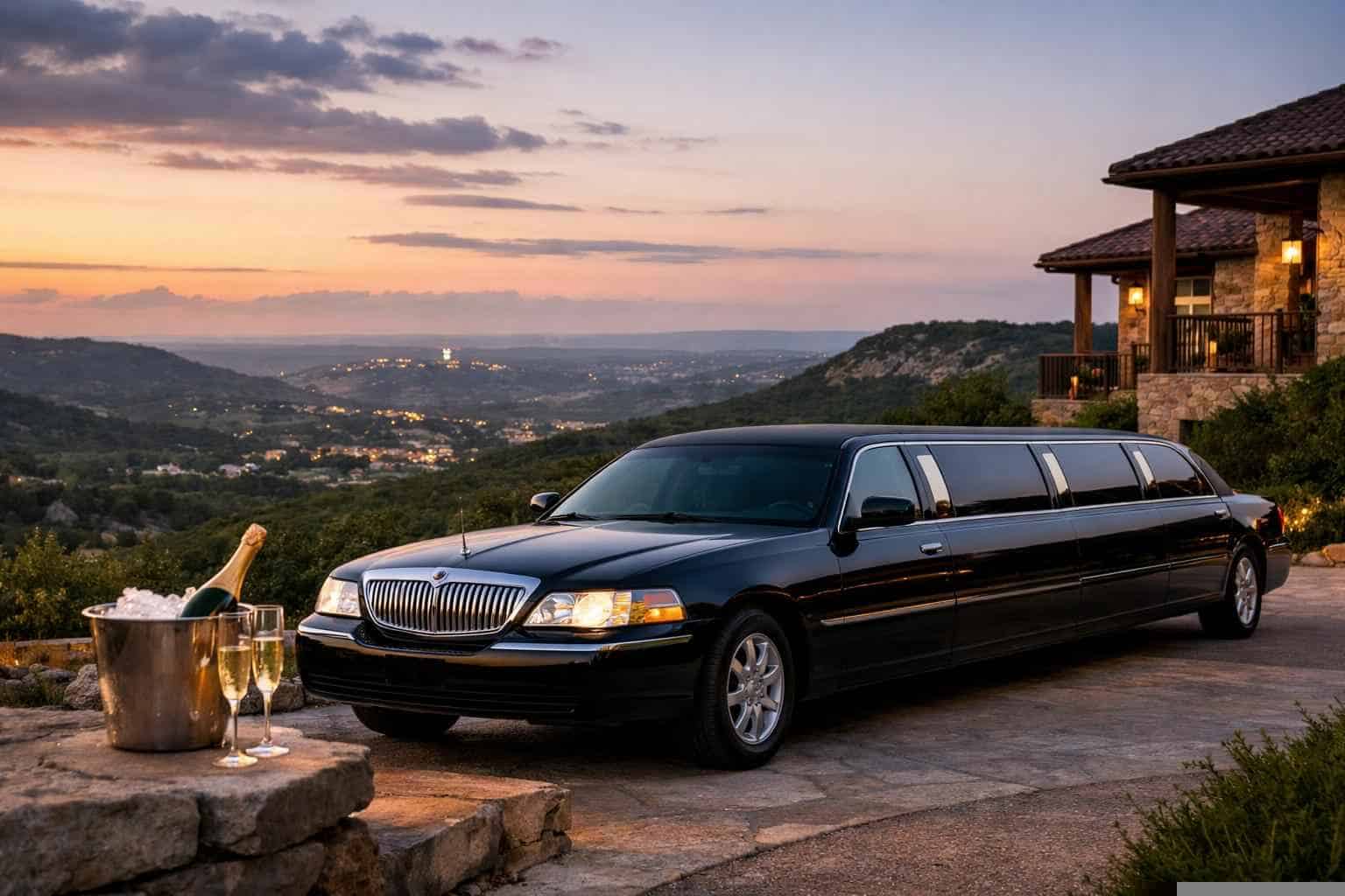 Limousine Service Near Me Bulverde TX