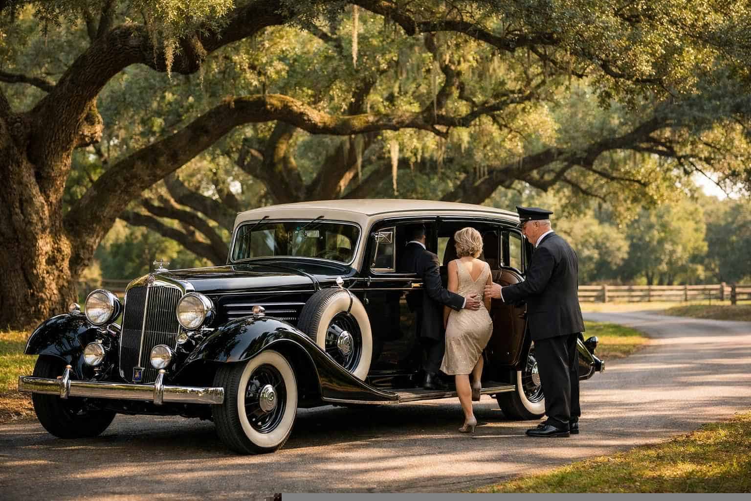 Live Oak Texas Antique Vehicle Rental with Driver