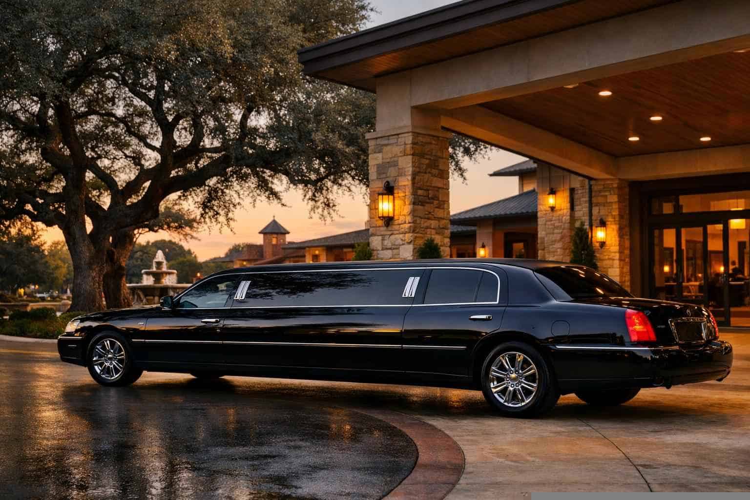 Live Oak Texas Black Limo Rental