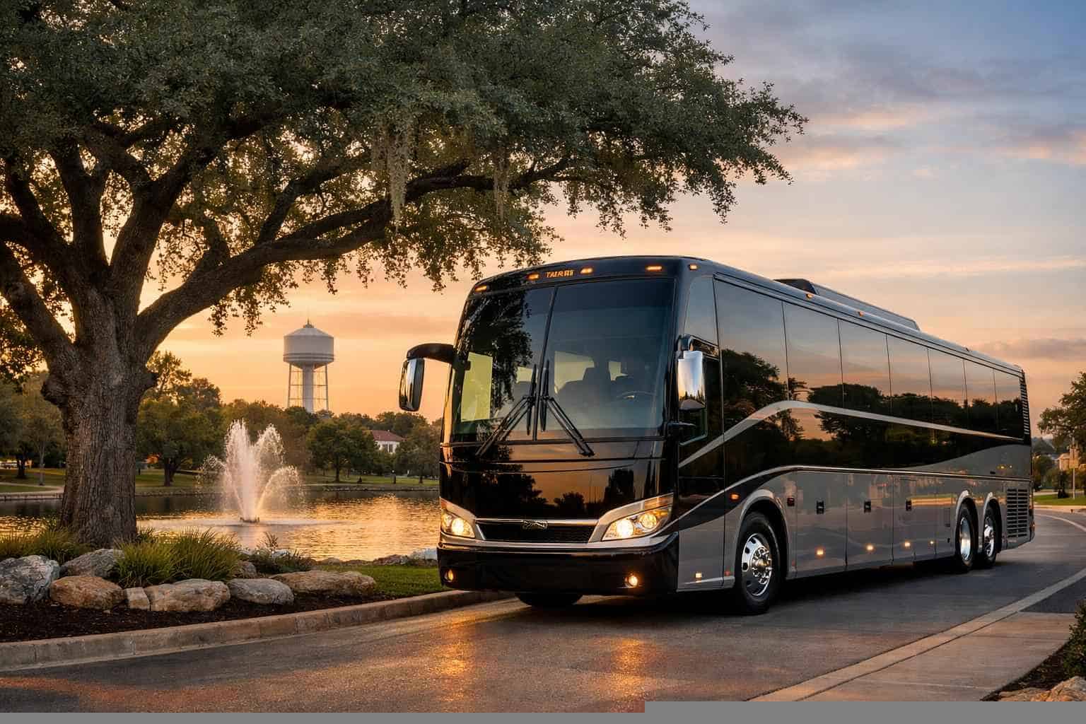 Live Oak Texas Charter Bus Rental