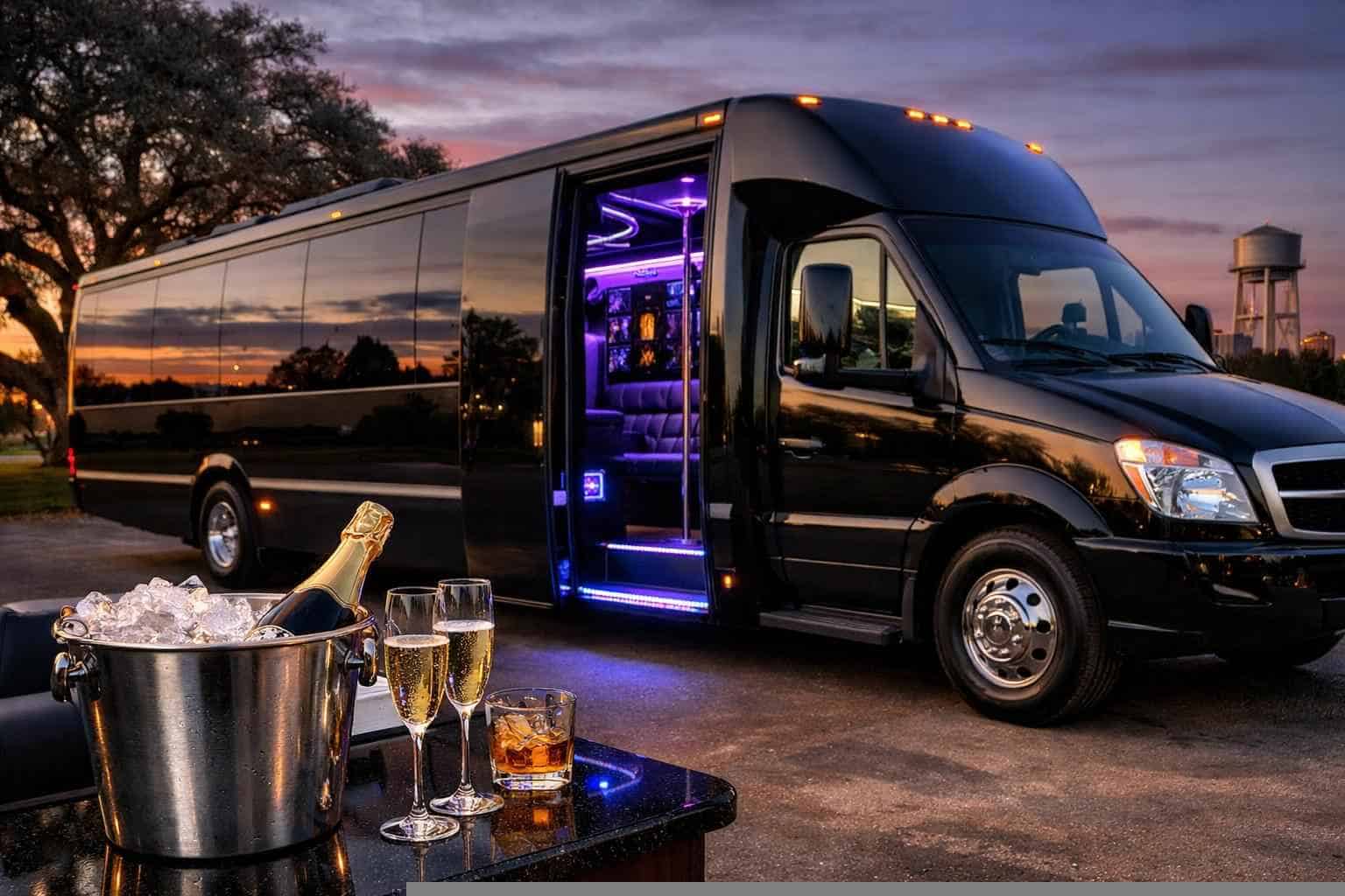 Live Oak Texas Party Bus Rental
