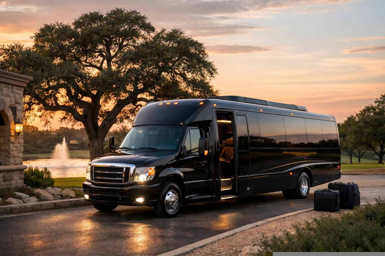 Live Oak Texas Shuttle Bus Rental