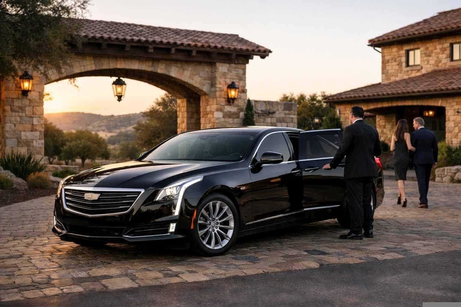 Luxury Black Car Service in Boerne Texas