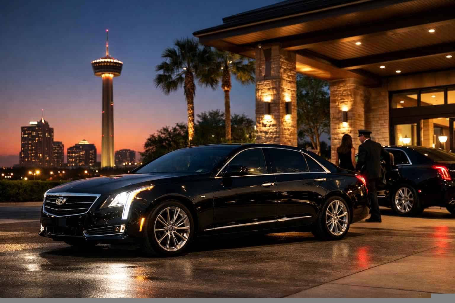 Luxury Black Car Service in Converse Texas