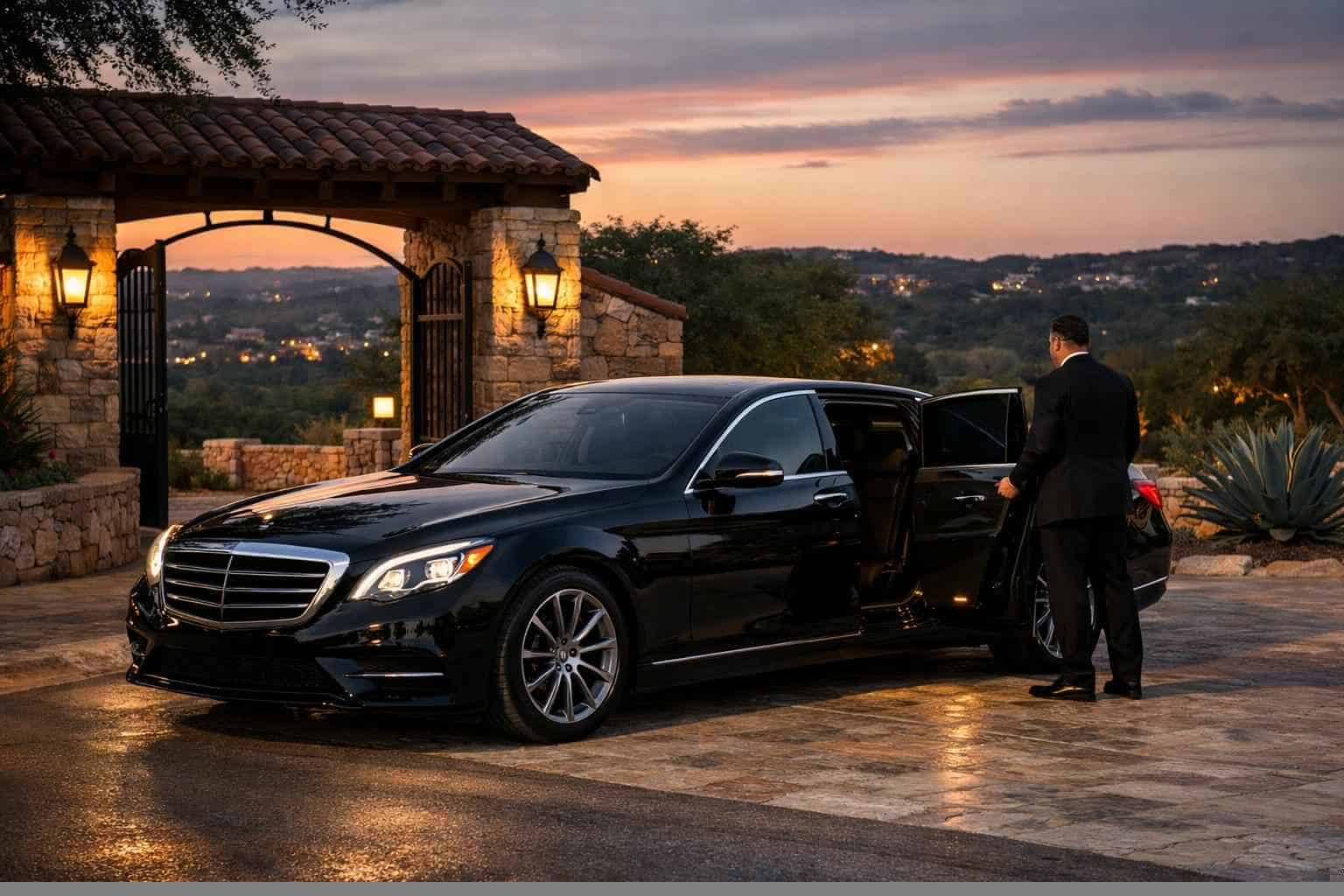 Luxury Black Car Service in Helotes Texas