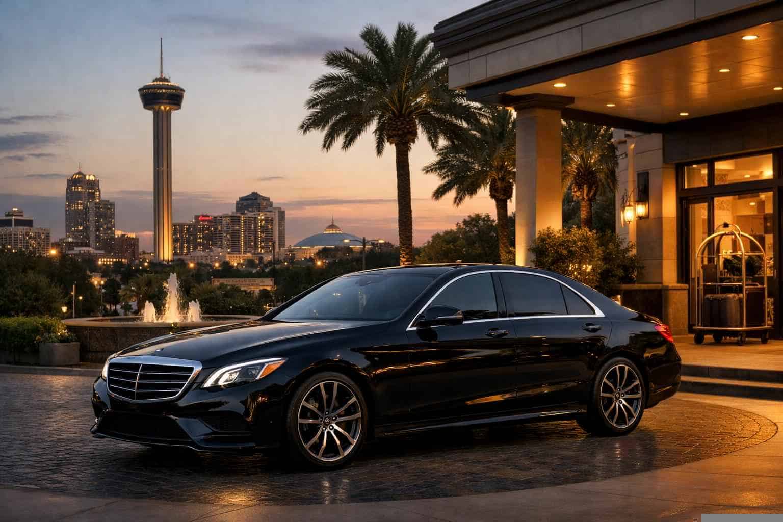 Luxury Black Car Service in Leon Valley Texas