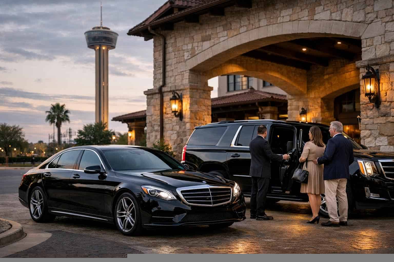 Luxury Black Car Service in Schertz Texas