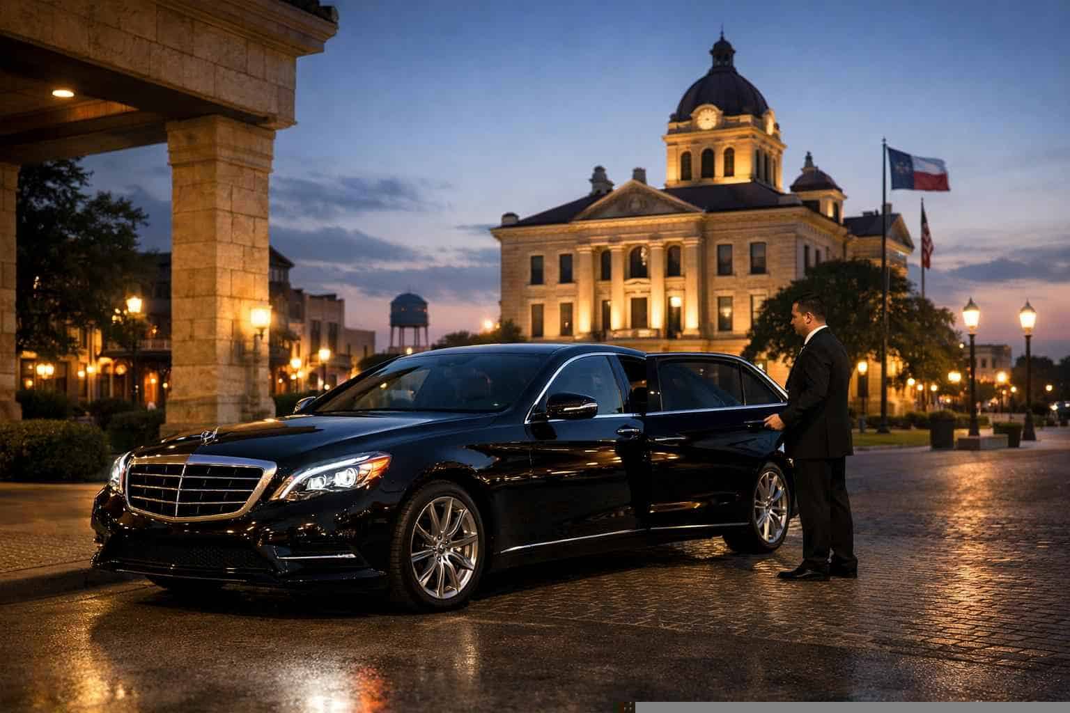 Luxury Black Car Service in Seguin Texas
