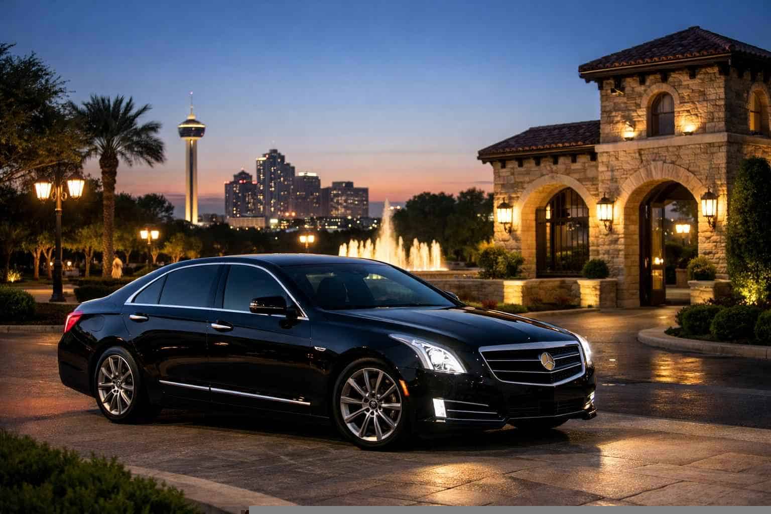 Luxury Black Car Service In Windcrest Texas