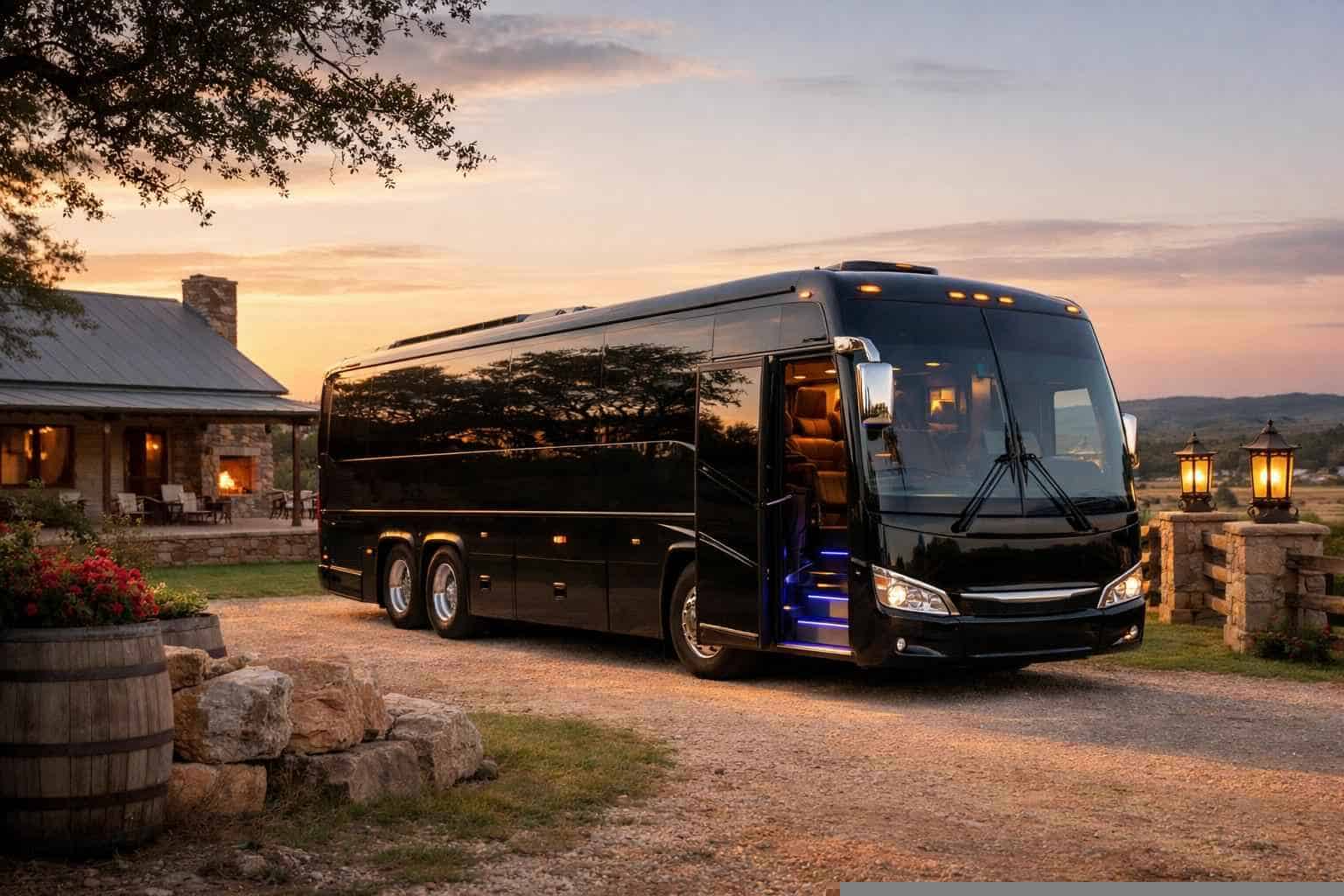 Luxury Bus Rental in Boerne Texas