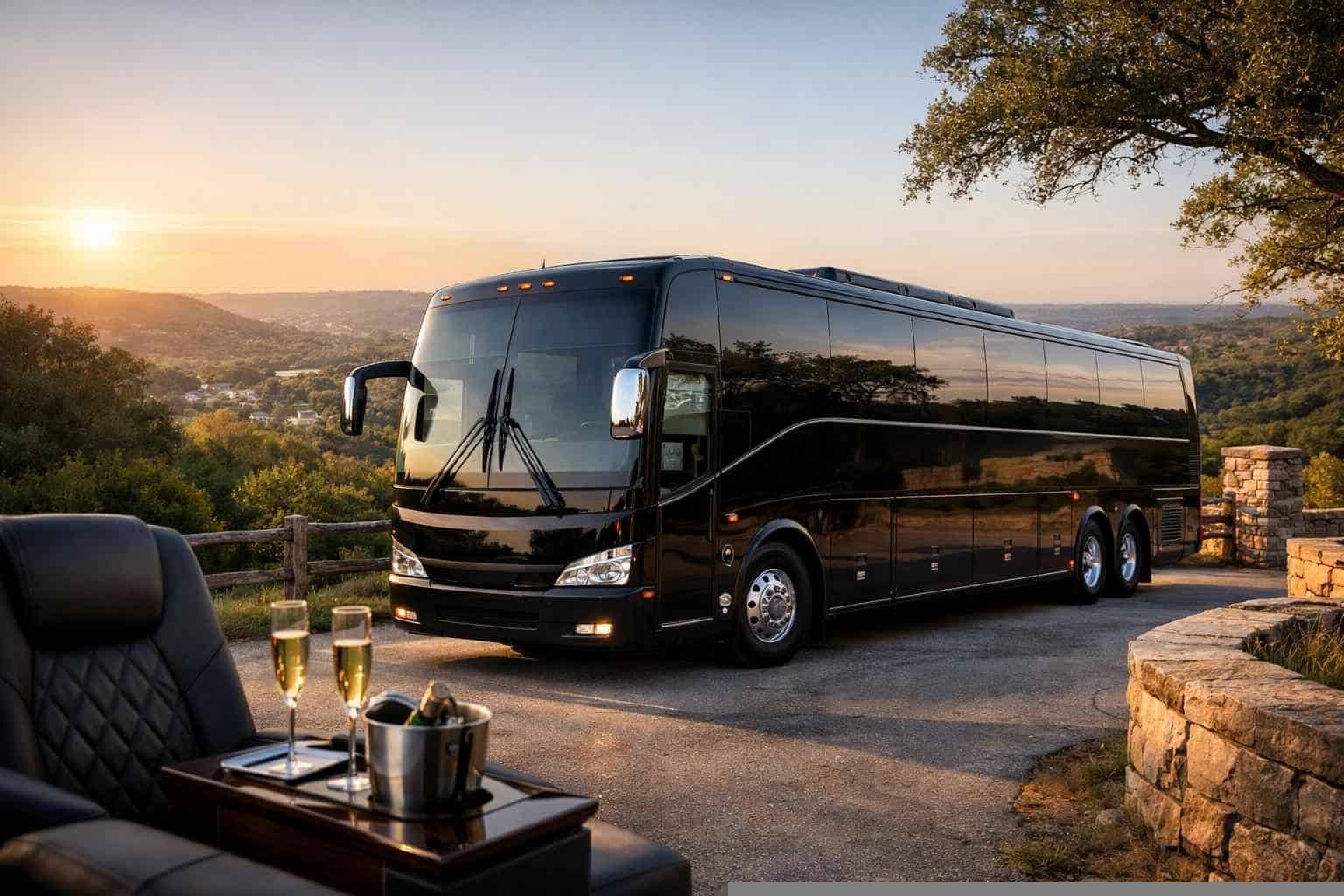 Luxury Bus Rental in Bulverde Texas