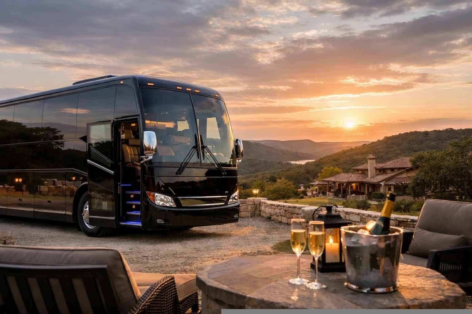 Luxury Bus Rental in Helotes Texas