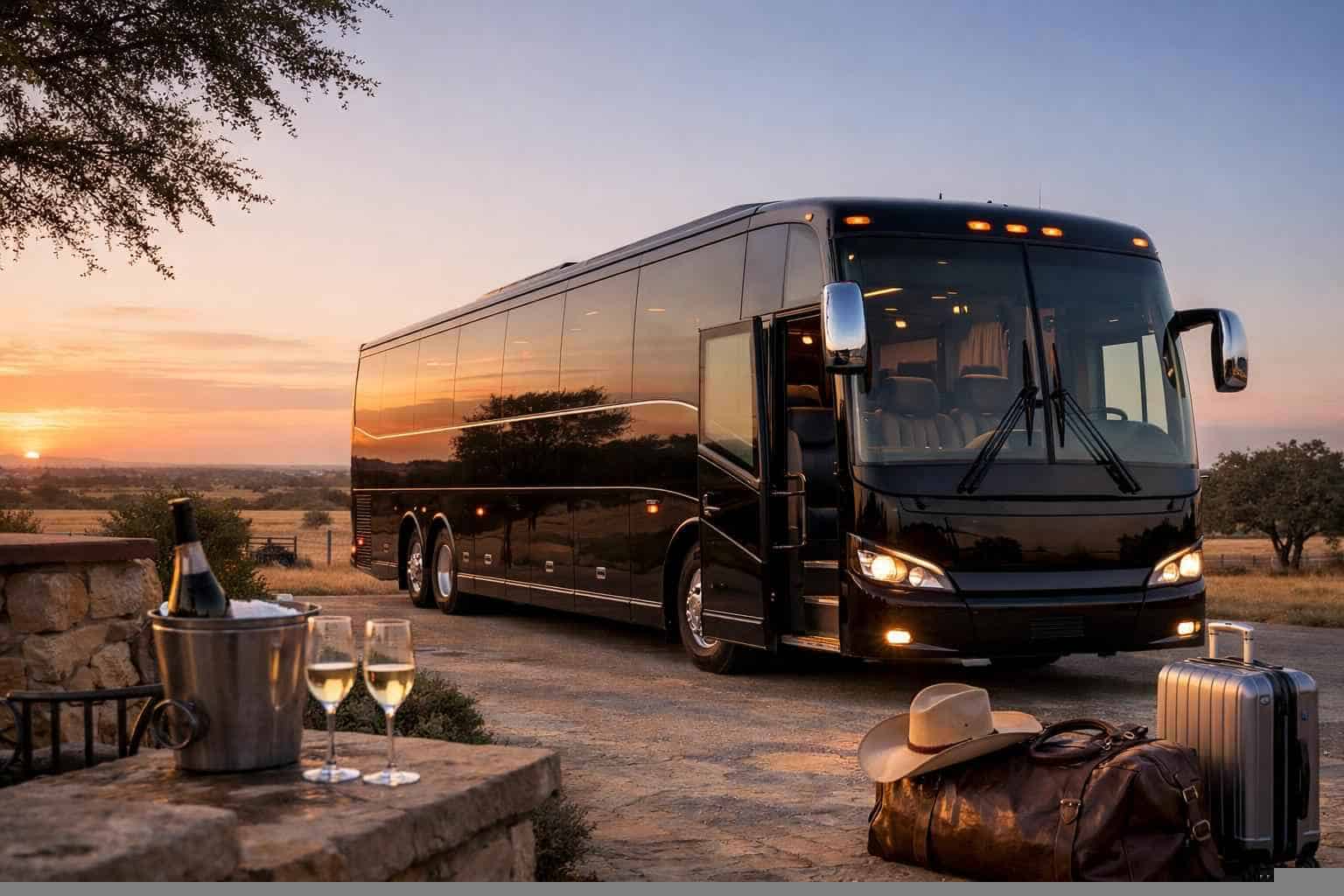 Luxury Bus Rental in La Vernia Texas
