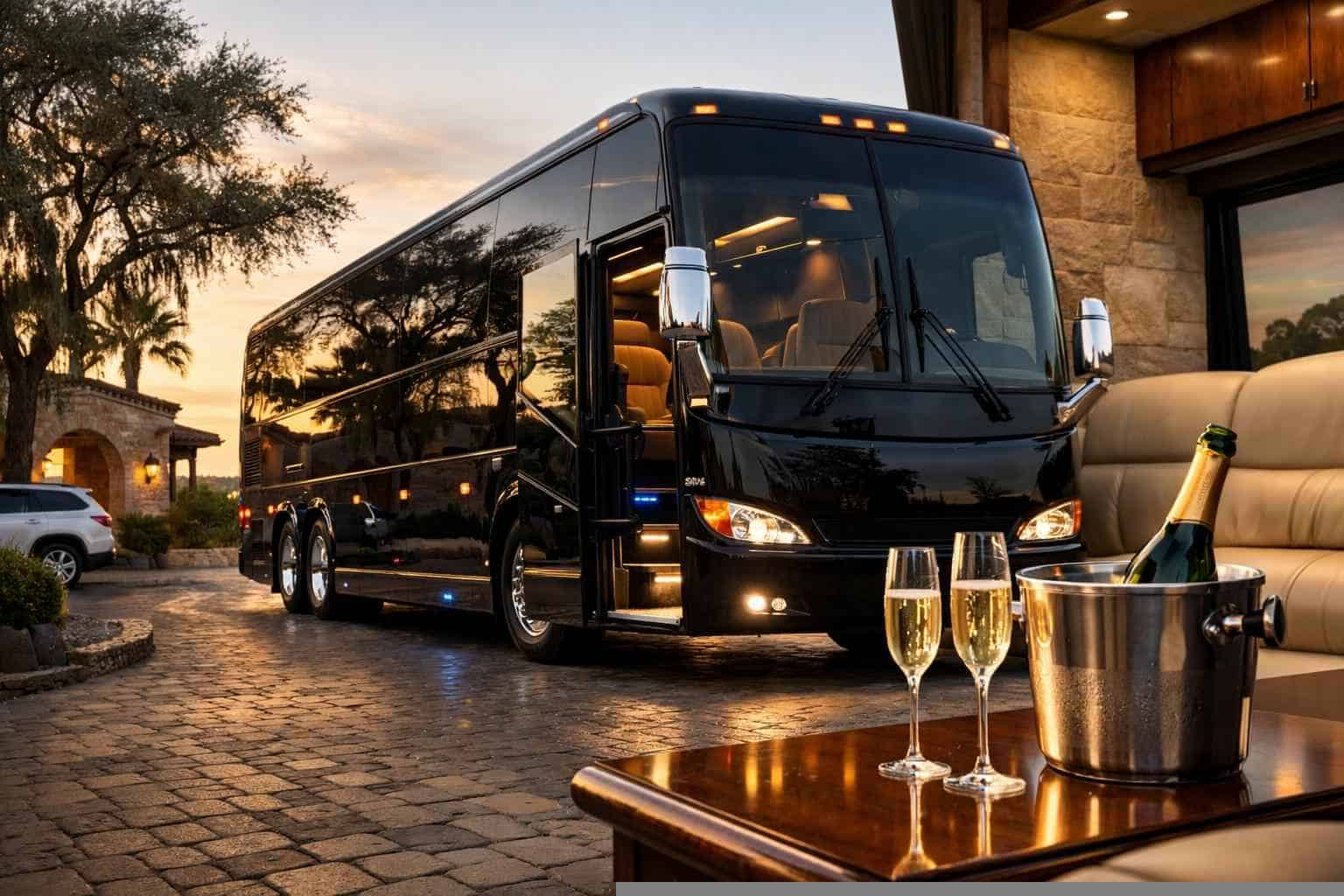 Luxury Bus Rental in Selma Texas