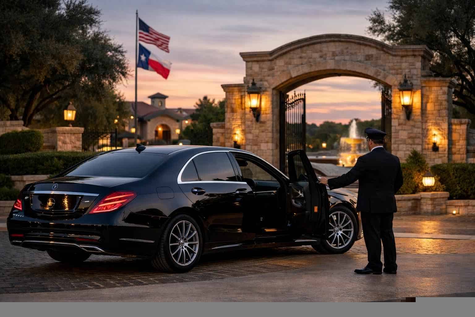 Luxury Chauffeur Service in Windcrest Texas
