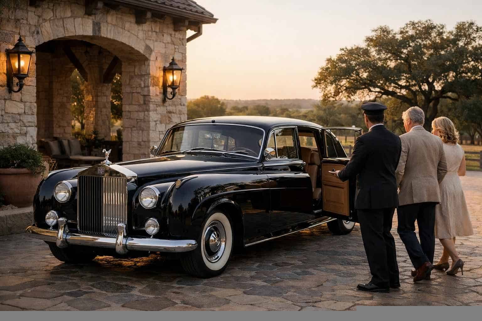 Luxury Classic Car Chauffeur Service in Boerne Texas