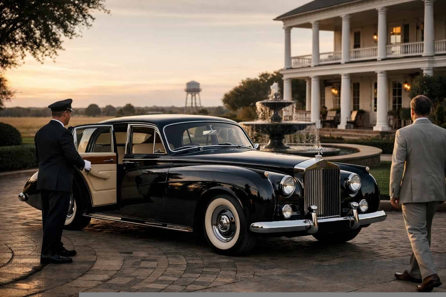 Luxury Classic Car Chauffeur Service in Converse Texas