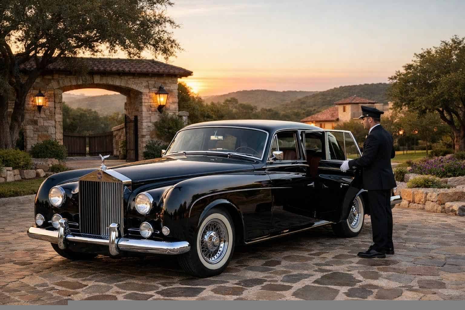 Luxury Classic Car Chauffeur Service in Helotes Texas