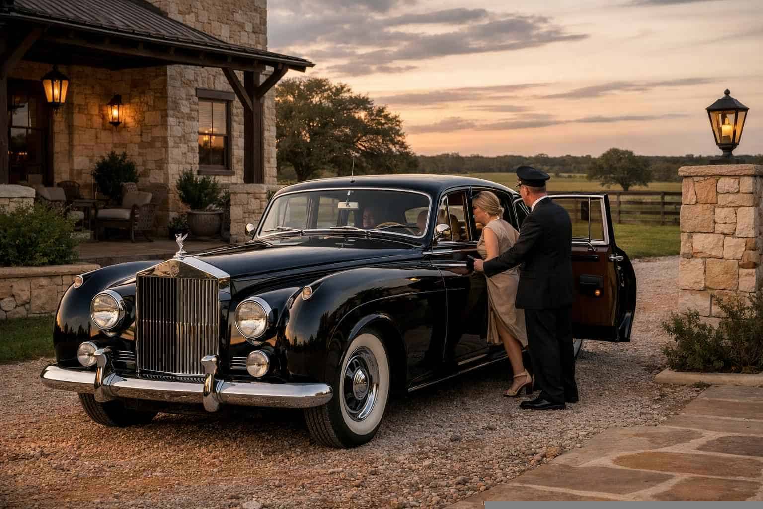 Luxury Classic Car Chauffeur Service in La Vernia Texas