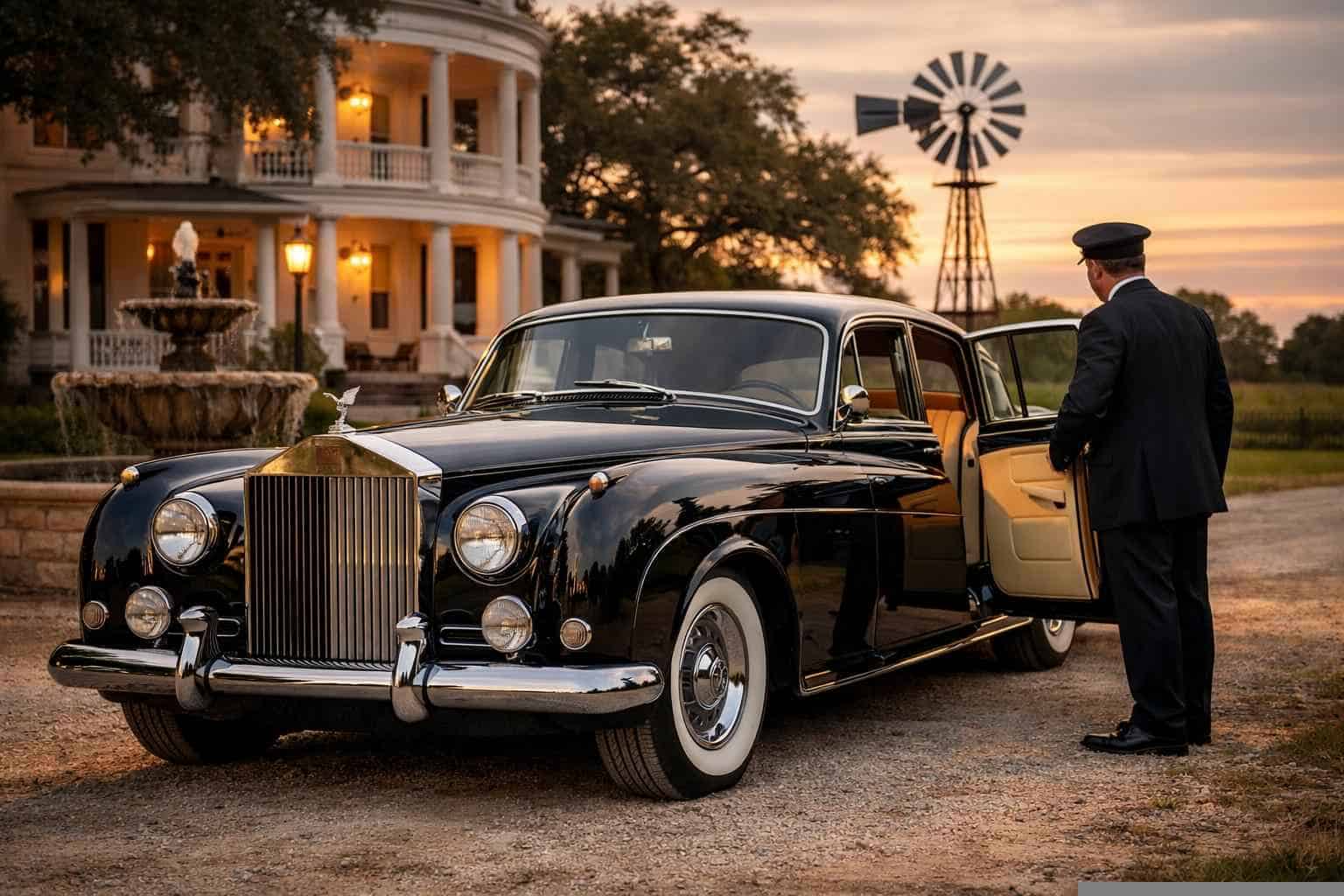 Luxury Classic Car Chauffeur Service in Seguin Texas