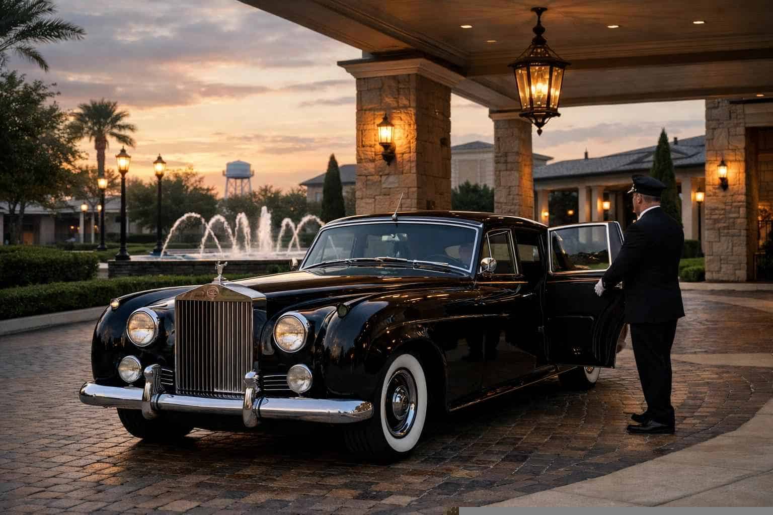 Luxury Classic Car Chauffeur Service in Windcrest Texas